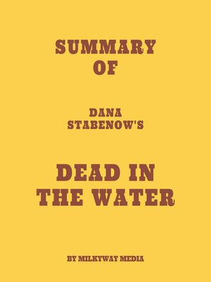cover image of Summary of Dana Stabenow's Dead in the Water